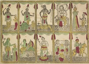 Das Avataras, dix incarnations de Vishnu