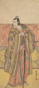 Ichikawa Danjuro V en tant que Kudo Suketsune, richement vêtu, s