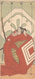 Ichikawa Danjuro V dans un rôle de Shibaraku, vers 1779 - Shunsho