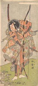 Acteur de Kabuki Ichikawa Ebizo III Ichikawa Danjuro IV, 2e mois, 1774 - Shunsho