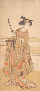 Onoe Tamizo en femme samouraï, vers 1775 ou 1776