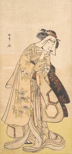 Le Quatrième Iwai Hanshiro en Femme - Shunsho