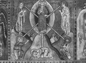 Jésus-Christ au Mont Thabor - Sicilian School