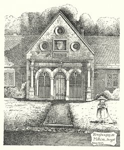 Almshouses à Milton, Dorset - Sidney Heath