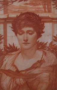 Fille Lisant une Lettre - Sidney Meteyard
