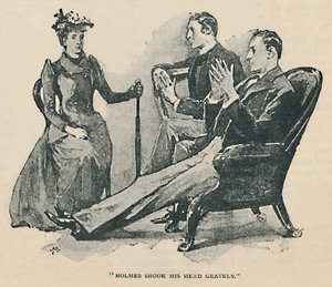 Holmes Secoua la Tête Gravement, 1892