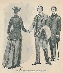 Je suis tellement ravi que vous soyez venu, 1892 - Sidney Paget