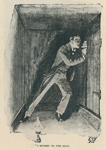 Je me suis précipité vers la porte, 1892