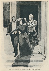 Elle a été éjectée par le majordome et le valet, 1892 - Sidney Paget
