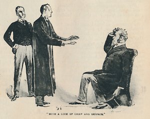 Avec un regard de chagrin et de désespoir, 1892