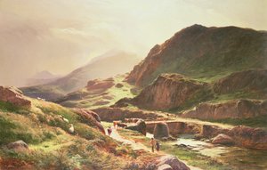 Scène des Highlands - Sidney Richard Percy
