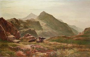 Scène des Highlands - Sidney Richard Percy