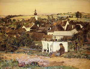 Village de Haute-Autriche - Sidonie Springer