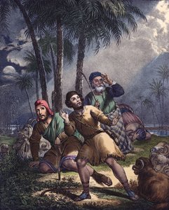 Annonce du Christ aux bergers juifs - Siegfried Detler Bendixen