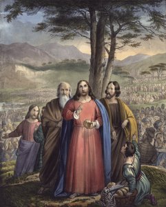 Christ nourrit la multitude