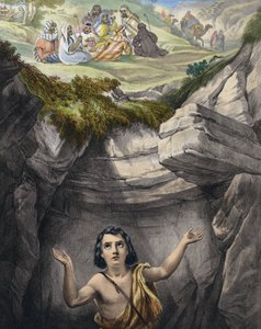 Joseph jeté dans la fosse par ses frères - Siegfried Detler Bendixen