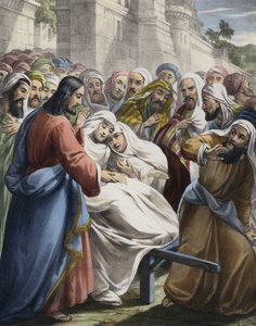 Le fils de la veuve de Naïn ressuscité - Siegfried Detler Bendixen