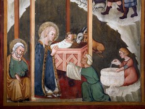 La Nativité - Sienese School