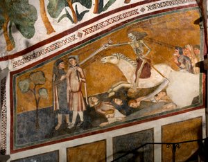 Le Triomphe de la Mort (détail) - Sienese School