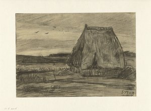 Paysage avec cabane - Sientje Mesdag van Houten