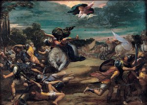 La conversion sur le chemin de Damas, 1590-1595