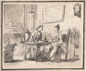 Scène de Conversation - Sigmund Freudenberger