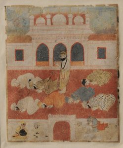 Guru Nanak Dev ji au milieu des dévots - Sikh School