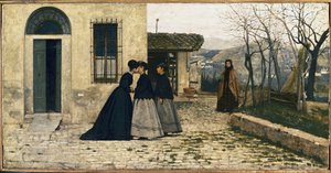 La Visite - Silvestro Lega