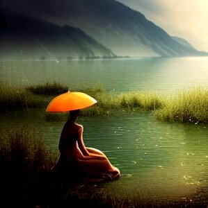 Silence sous la douce pluie