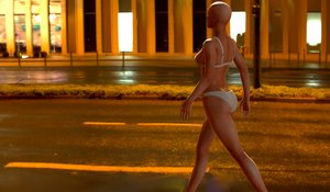 Schéma urbain : Réflexion nocturne - Silvia Martini