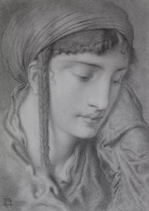 Une fille hébraïque - Simeon Solomon
