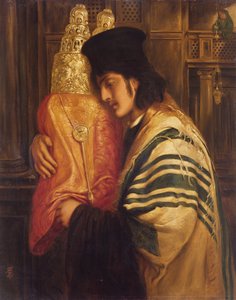 Jeune rabbin tenant la Torah, 1871