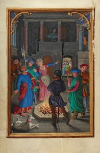 Le reniement de saint Pierre - Simon Bening