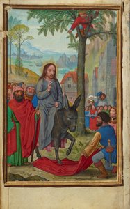 Der Einzug in Jerusalem - Simon Bening