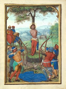 Le martyre de Saint Sébastien - Simon Bening