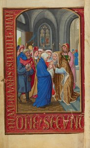 La présentation au Temple - Simon Bening