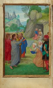 Die Auferweckung des Lazarus - Simon Bening