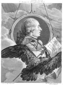 Jacques Alexandre César Charles, physicien français, vers 1783