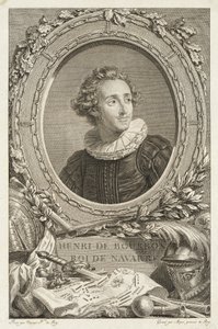 Henri de Bourbon, Roi de Navarre - Simon Charles Miger after François André Vincent