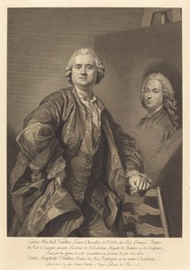 Louis Michel Vanloo - Simon Charles Miger after Louis Michel Van Loo