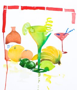 Daiquiri, 2016 (aquarelle)