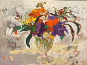 Streptocarpus  géranium (peinture à l
