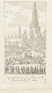 Funérailles de Jacob van Heemskerck à l