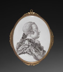 Plaque Ovale, Duc de Cumberland - Simon Francois Ravenet