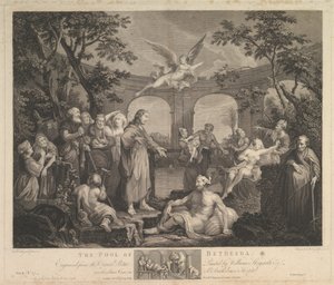La piscine de Bethesda, Saint Jean, Chapitre 5, 24 février 1772
