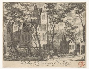 Vue de la maison Kostverloren près d