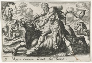 Hercule en combat avec Achélous (Thèmes herculéens)
