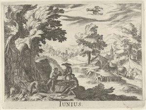 Juin (Les Douze Mois) - Simon Frisius