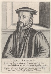 Portrait de Johann-Jacob Grynaeus - Simon Frisius