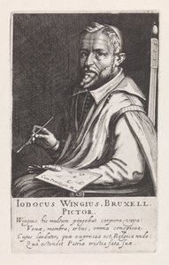 Portrait de Joos Winghe - Simon Frisius